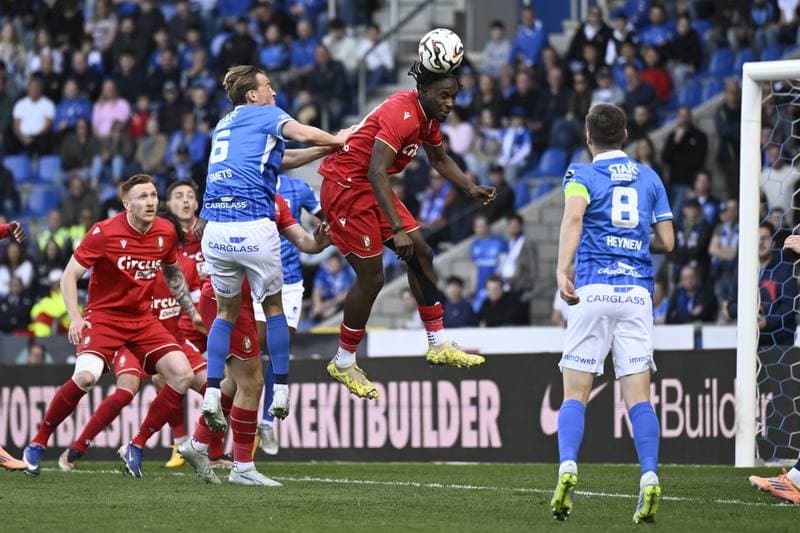 Football. Jupiler Pro League. KRC Genk - Standard de Liege. 25.04.2026