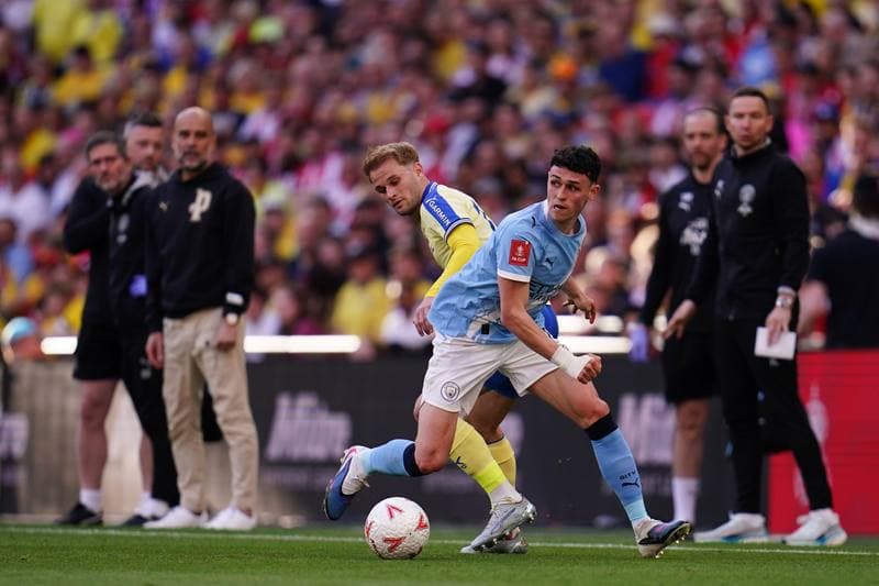 Football. Emirates FA Cup. Manchester City - Southampton. 25.04.2026