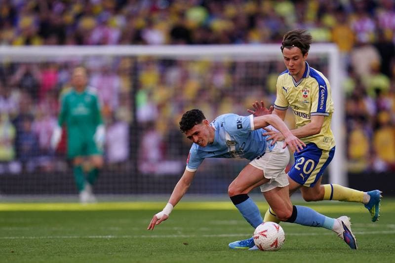 Football. Emirates FA Cup. Manchester City - Southampton. 25.04.2026