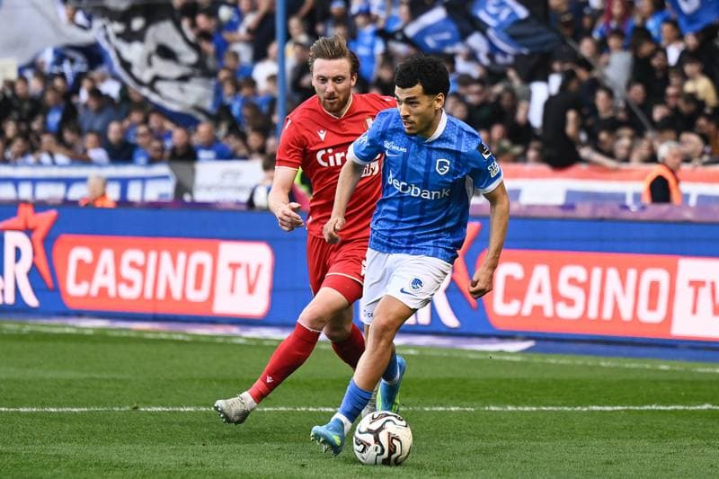 Football. Jupiler Pro League. KRC Genk - Standard de Liege. 25.04.2026