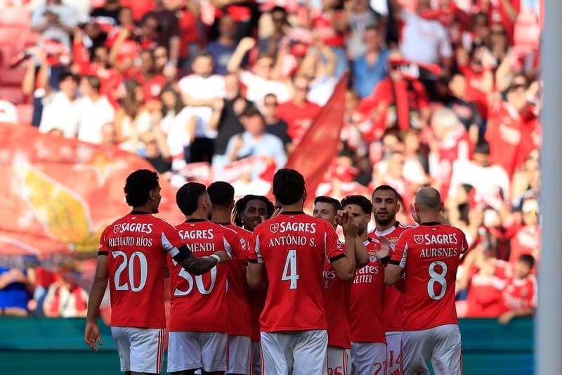 Football. Liga Portugal Betclic. SL Benfica - Moreirense FC. 25.04.2026