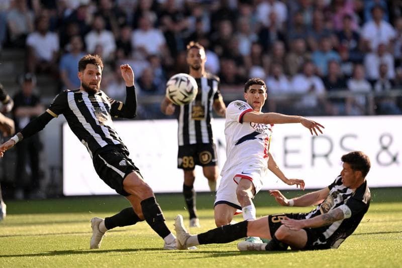Football. Ligue 1. Angers SCO - Paris Saint-Germain. 25.04.2026