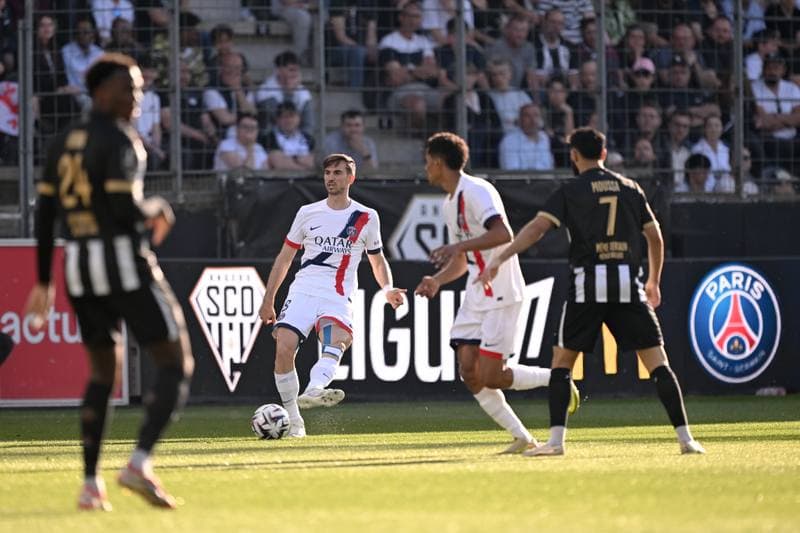 Football. Ligue 1. Angers SCO - Paris Saint-Germain. 25.04.2026