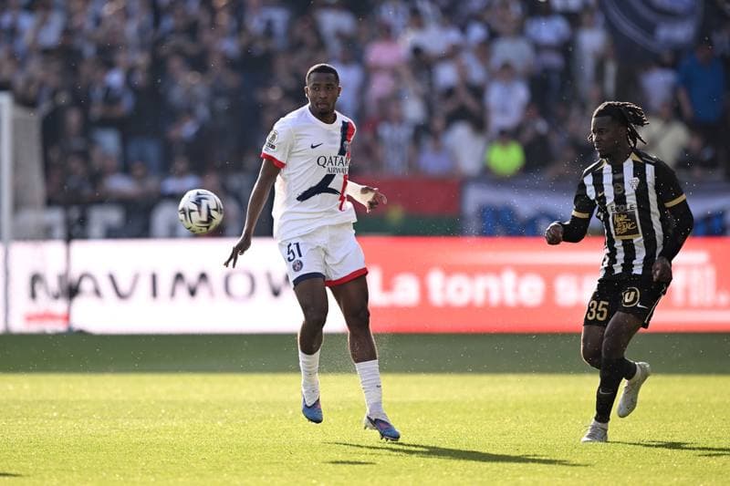 Football. Ligue 1. Angers SCO - Paris Saint-Germain. 25.04.2026
