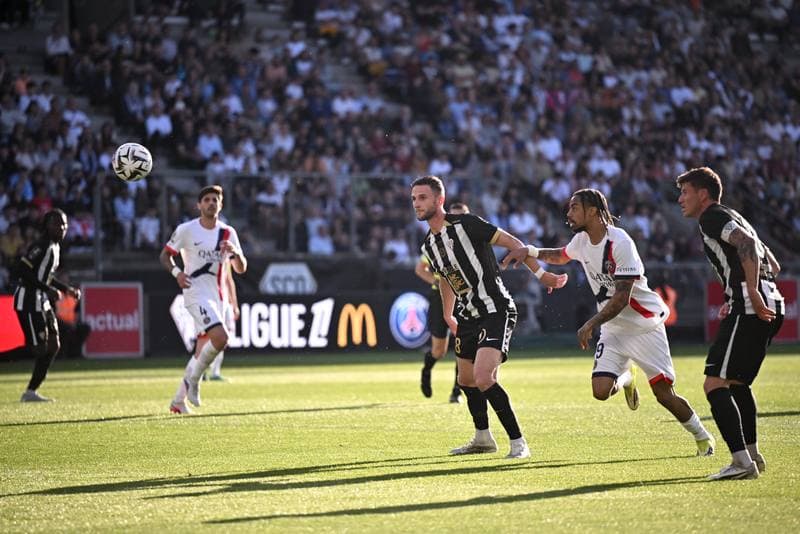 Football. Ligue 1. Angers SCO - Paris Saint-Germain. 25.04.2026