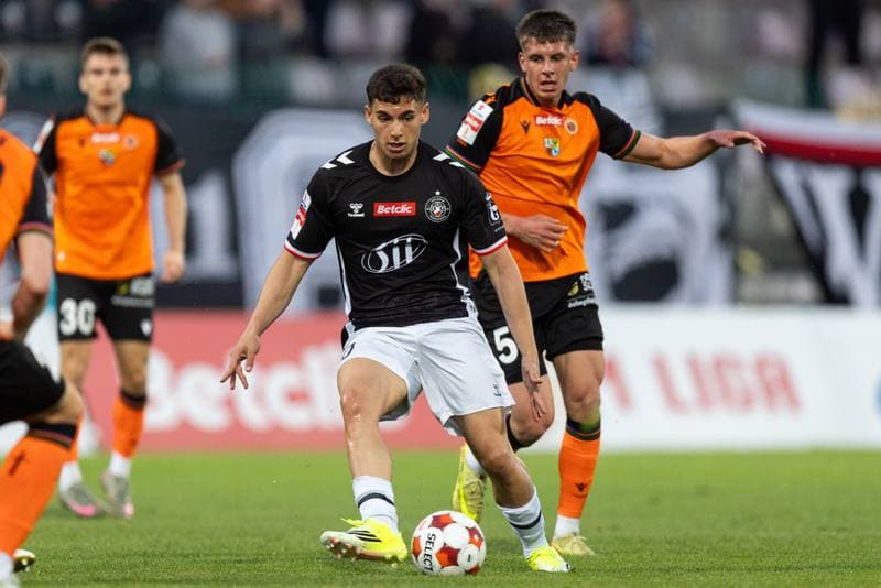 Football. Betclic 1 Liga. Polonia Warszawa - Chrobry Glogow. 25.04.2026