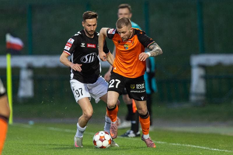Football. Betclic 1 Liga. Polonia Warszawa - Chrobry Glogow. 25.04.2026