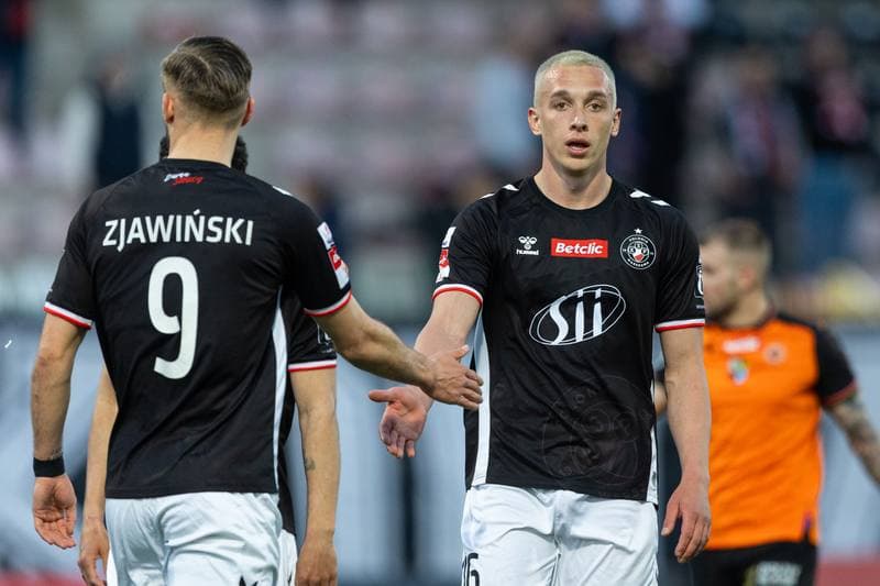 Football. Betclic 1 Liga. Polonia Warszawa - Chrobry Glogow. 25.04.2026