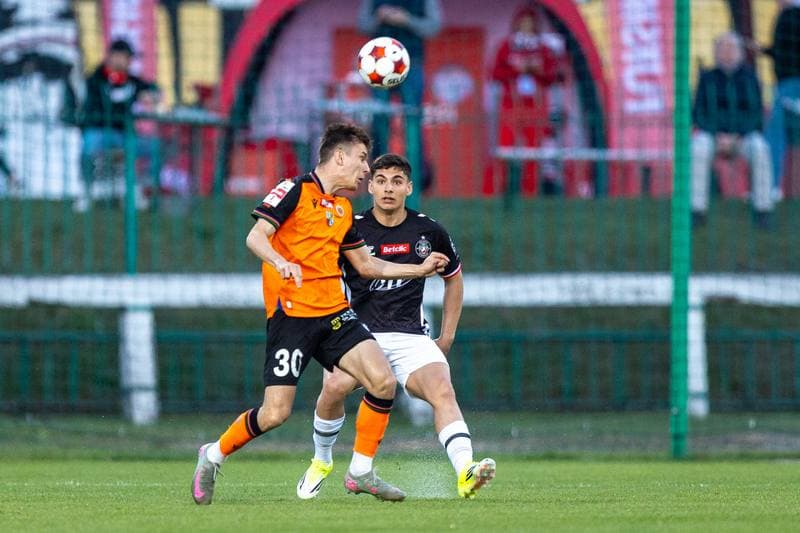 Football. Betclic 1 Liga. Polonia Warszawa - Chrobry Glogow. 25.04.2026