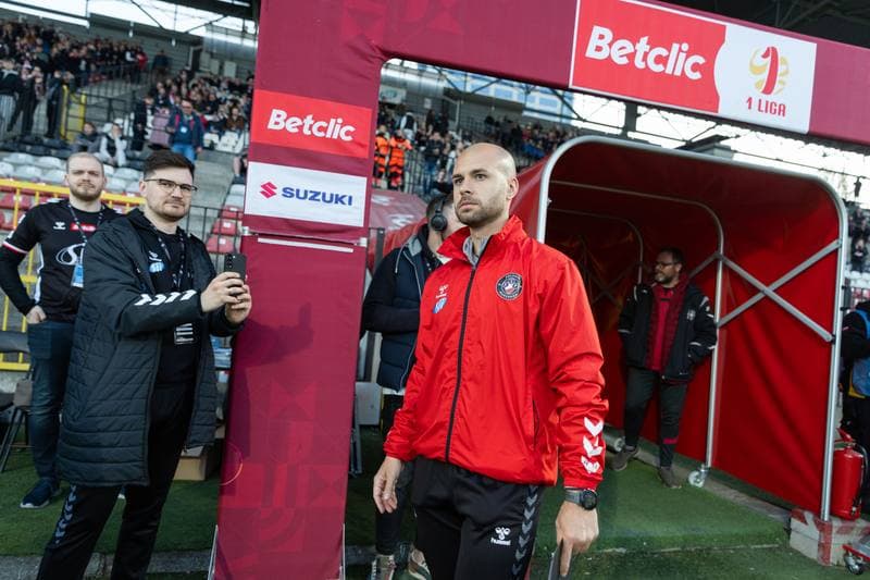 Football. Betclic 1 Liga. Polonia Warszawa - Chrobry Glogow. 25.04.2026