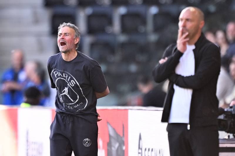 Football. Ligue 1. Angers SCO - Paris Saint-Germain. 25.04.2026