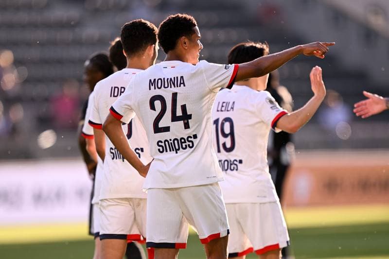 Football. Ligue 1. Angers SCO - Paris Saint-Germain. 25.04.2026