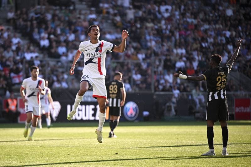Football. Ligue 1. Angers SCO - Paris Saint-Germain. 25.04.2026