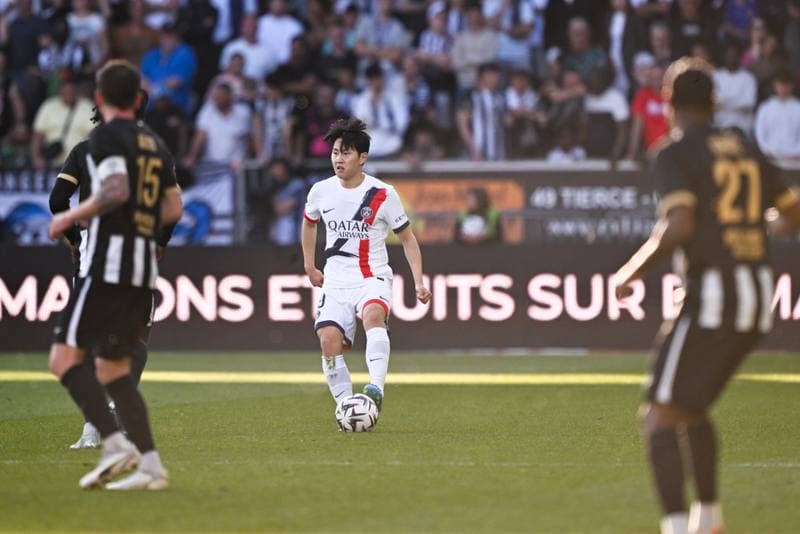 Football. Ligue 1. Angers SCO - Paris Saint-Germain. 25.04.2026