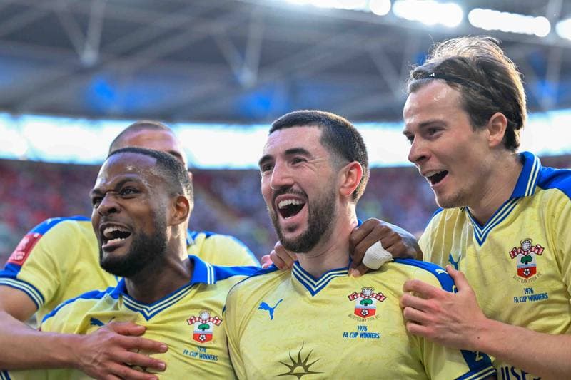 Football. Emirates FA Cup. Manchester City - Southampton. 25.04.2026