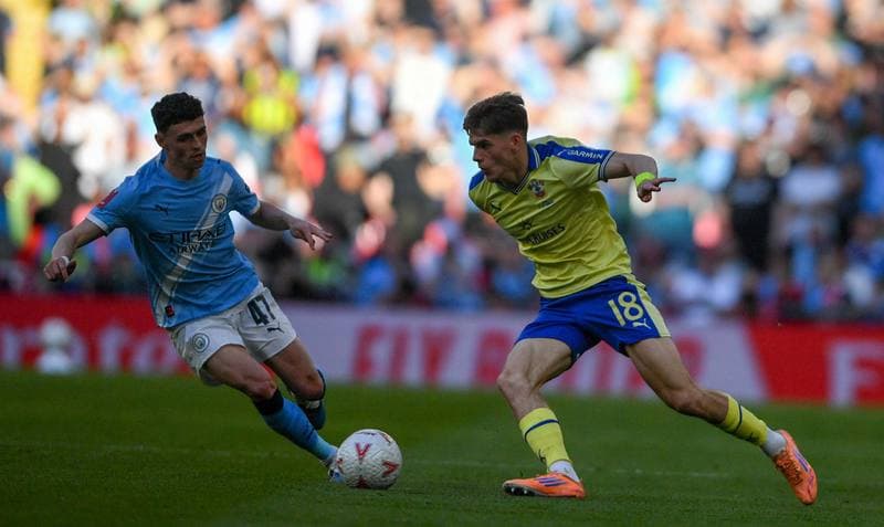 Football. Emirates FA Cup. Manchester City - Southampton. 25.04.2026