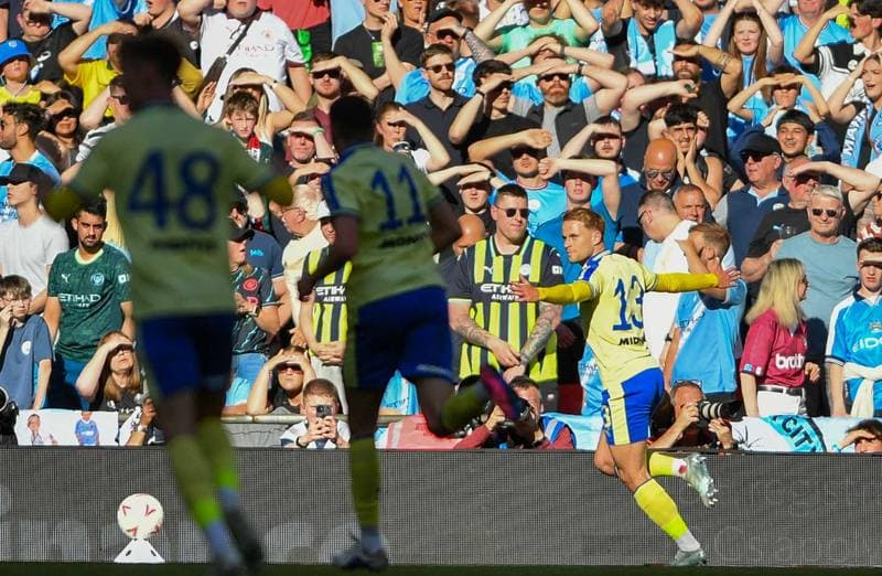 Football. Emirates FA Cup. Manchester City - Southampton. 25.04.2026