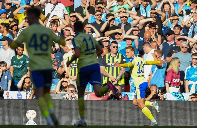 Football. Emirates FA Cup. Manchester City - Southampton. 25.04.2026