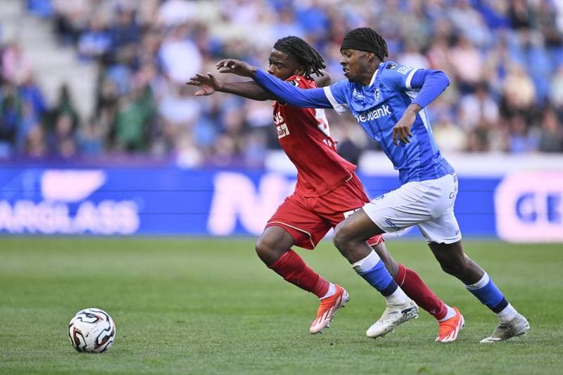 Football. Jupiler Pro League. KRC Genk - Standard de Liege. 25.04.2026