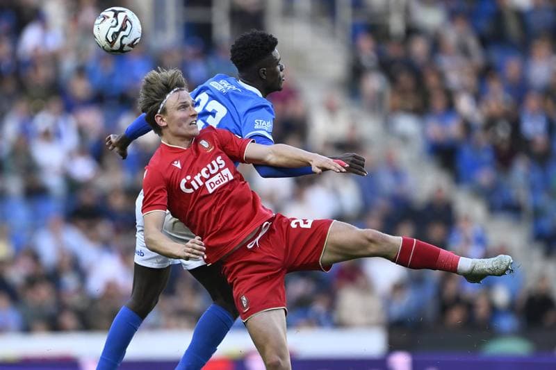 Football. Jupiler Pro League. KRC Genk - Standard de Liege. 25.04.2026