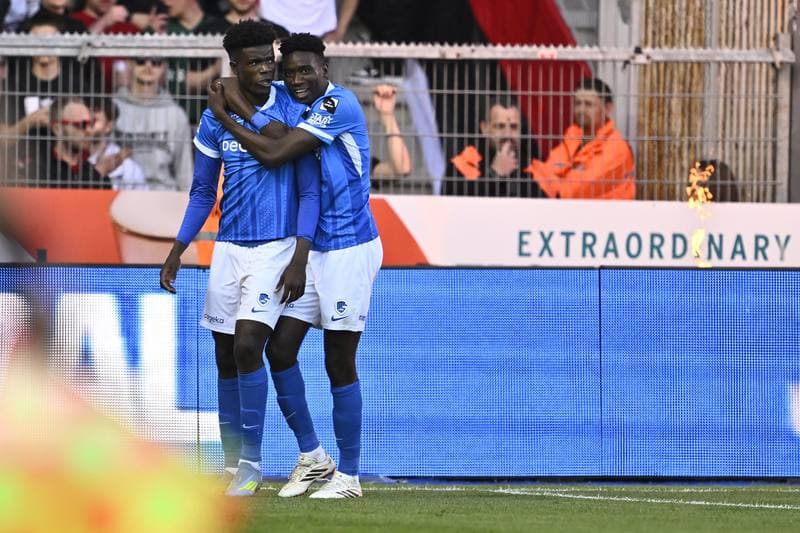 Football. Jupiler Pro League. KRC Genk - Standard de Liege. 25.04.2026