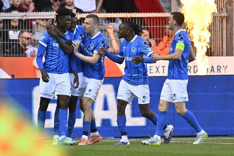 Football. Jupiler Pro League. KRC Genk - Standard de Liege. 25.04.2026