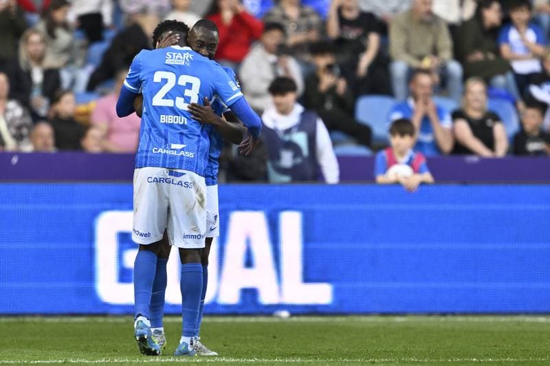 Football. Jupiler Pro League. KRC Genk - Standard de Liege. 25.04.2026