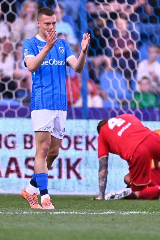 Football. Jupiler Pro League. KRC Genk - Standard de Liege. 25.04.2026