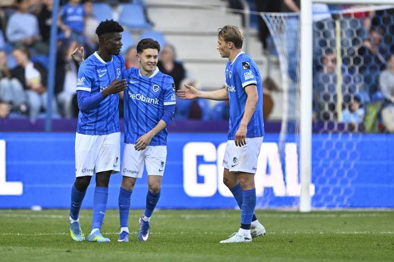 Football. Jupiler Pro League. KRC Genk - Standard de Liege. 25.04.2026