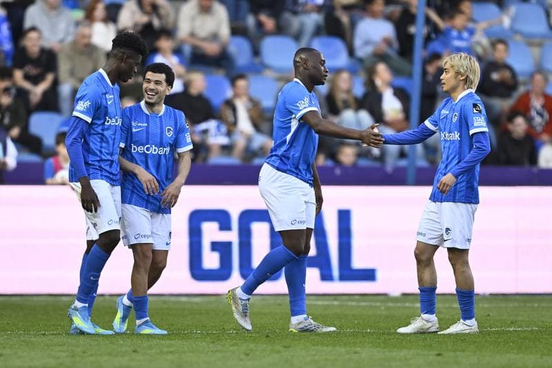 Football. Jupiler Pro League. KRC Genk - Standard de Liege. 25.04.2026