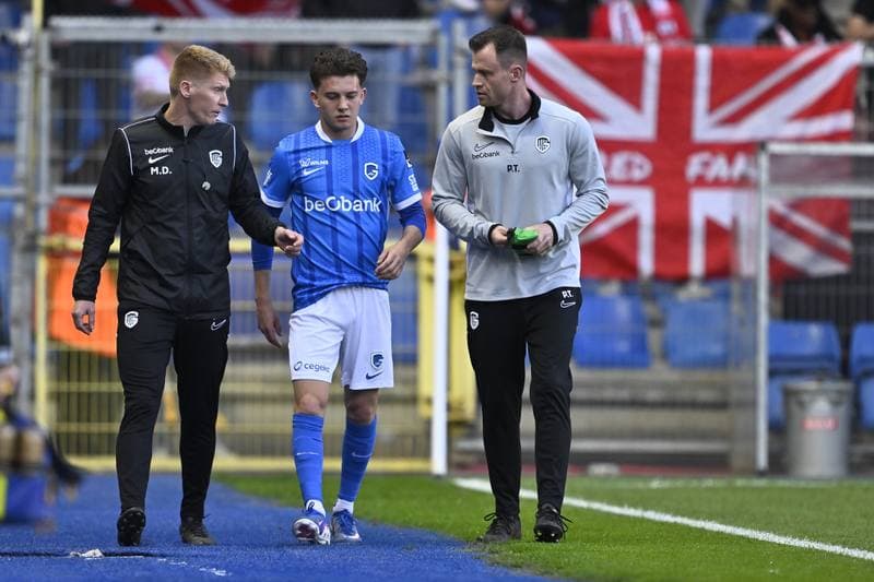 Football. Jupiler Pro League. KRC Genk - Standard de Liege. 25.04.2026