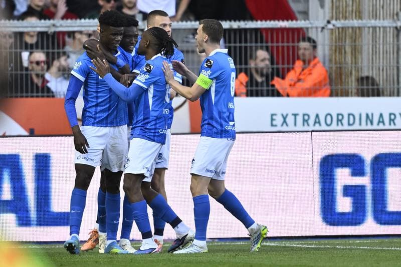 Football. Jupiler Pro League. KRC Genk - Standard de Liege. 25.04.2026