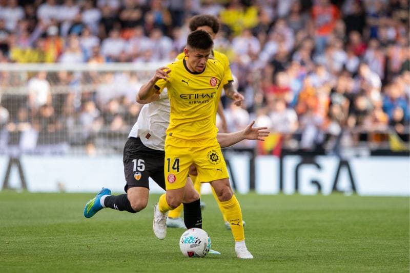 Football. La Liga. Valencia - Girona. 25.04.2026