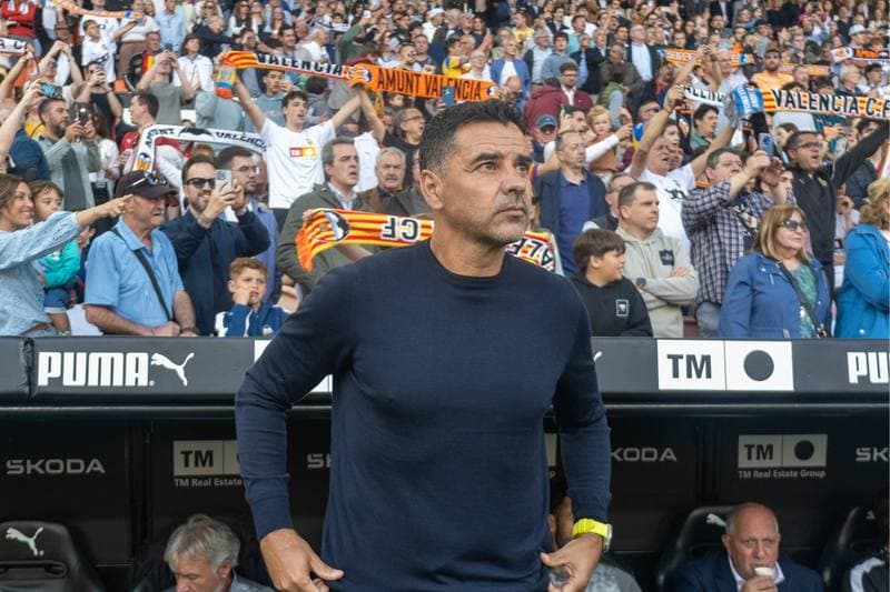 Football. La Liga. Valencia - Girona. 25.04.2026