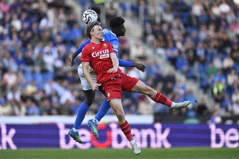 Football. Jupiler Pro League. KRC Genk - Standard de Liege. 25.04.2026