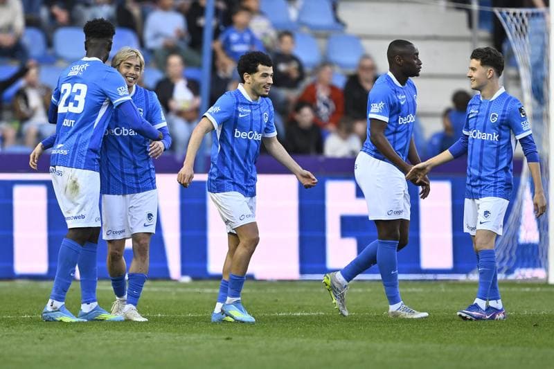 Football. Jupiler Pro League. KRC Genk - Standard de Liege. 25.04.2026