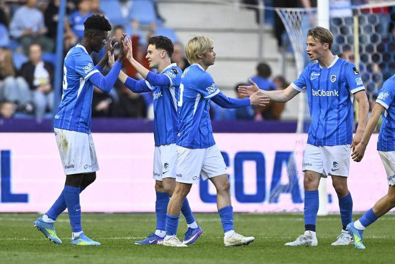 Football. Jupiler Pro League. KRC Genk - Standard de Liege. 25.04.2026