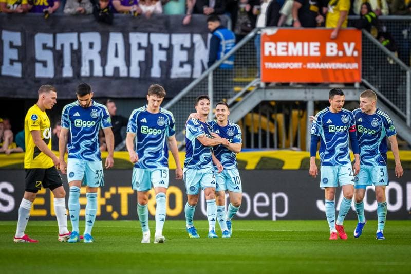 Football. Eredivisie. NAC Breda - Ajax. 25.04.2026