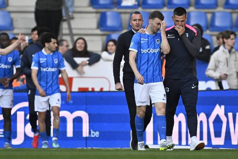 Football. Jupiler Pro League. KRC Genk - Standard de Liege. 25.04.2026