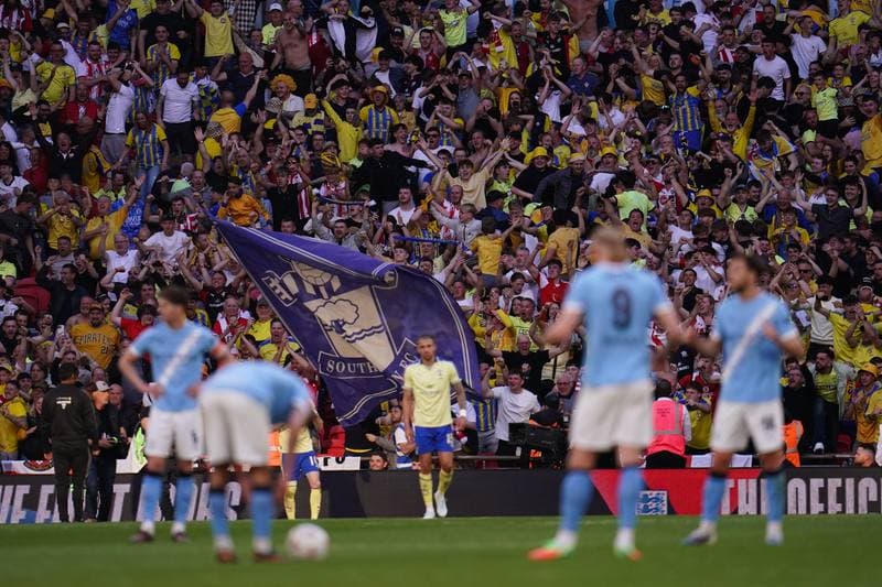 Football. Emirates FA Cup. Manchester City - Southampton. 25.04.2026