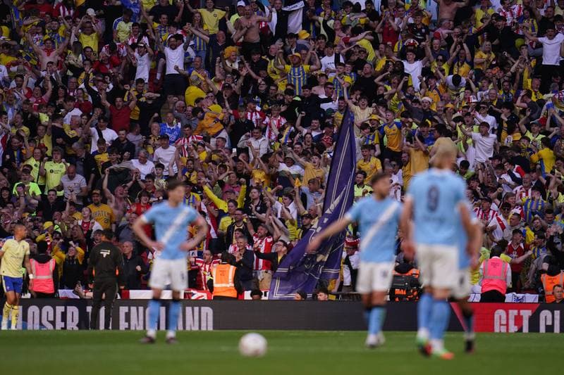 Football. Emirates FA Cup. Manchester City - Southampton. 25.04.2026