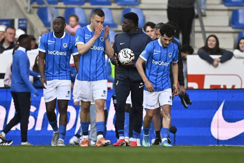 Football. Jupiler Pro League. KRC Genk - Standard de Liege. 25.04.2026