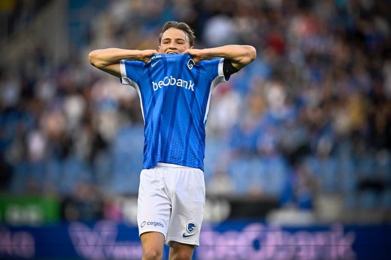 Football. Jupiler Pro League. KRC Genk - Standard de Liege. 25.04.2026