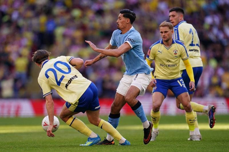 Football. Emirates FA Cup. Manchester City - Southampton. 25.04.2026