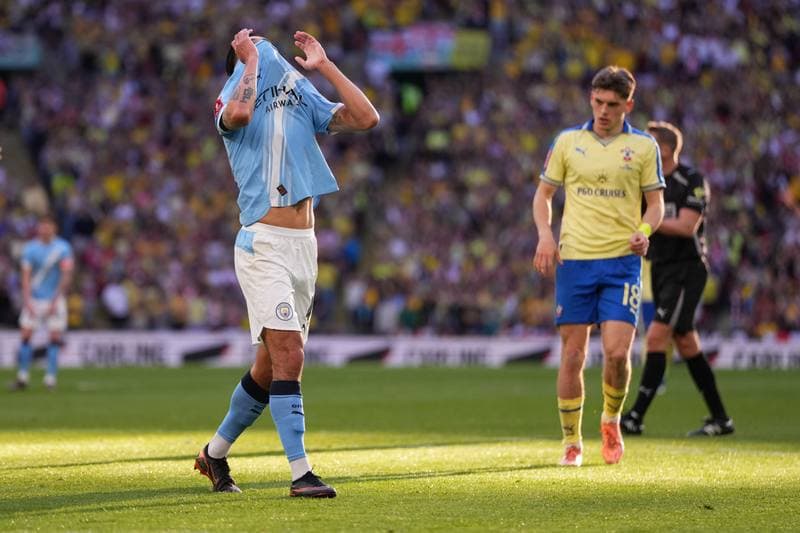 Football. Emirates FA Cup. Manchester City - Southampton. 25.04.2026