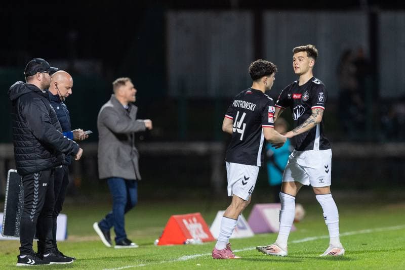 Football. Betclic 1 Liga. Polonia Warszawa - Chrobry Glogow. 25.04.2026