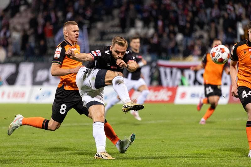 Football. Betclic 1 Liga. Polonia Warszawa - Chrobry Glogow. 25.04.2026