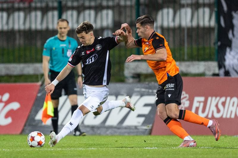 Football. Betclic 1 Liga. Polonia Warszawa - Chrobry Glogow. 25.04.2026
