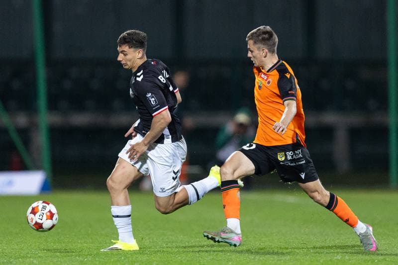 Football. Betclic 1 Liga. Polonia Warszawa - Chrobry Glogow. 25.04.2026