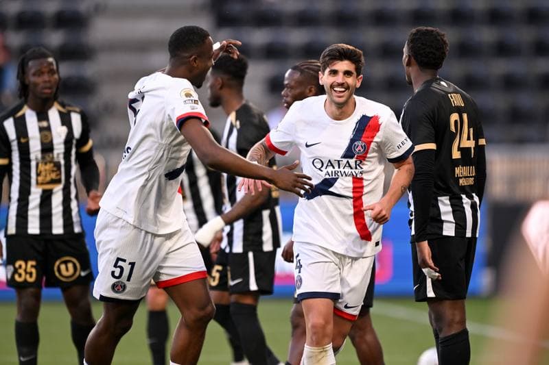 Football. Ligue 1. Angers SCO - Paris Saint-Germain. 25.04.2026